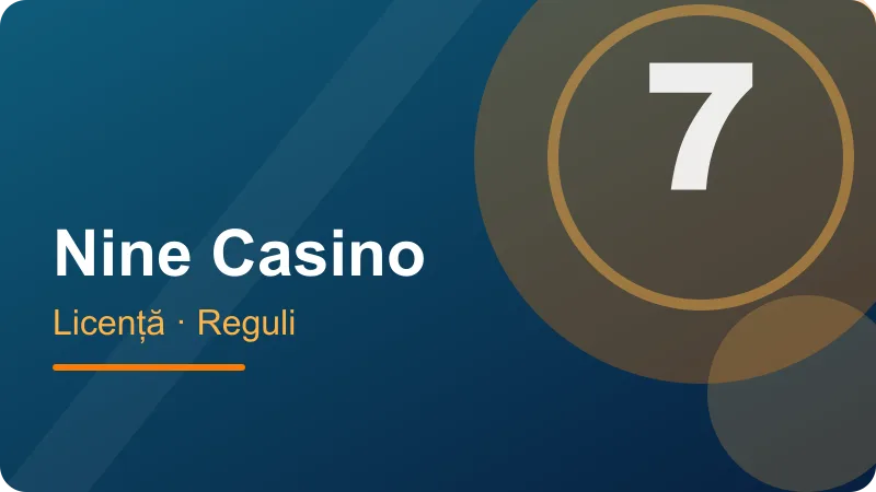 Nine Casino – Joc responsabil la Nine Casino Joc responsabil la Nine Casino – ilustrație pentru secțiunea Nine Casino